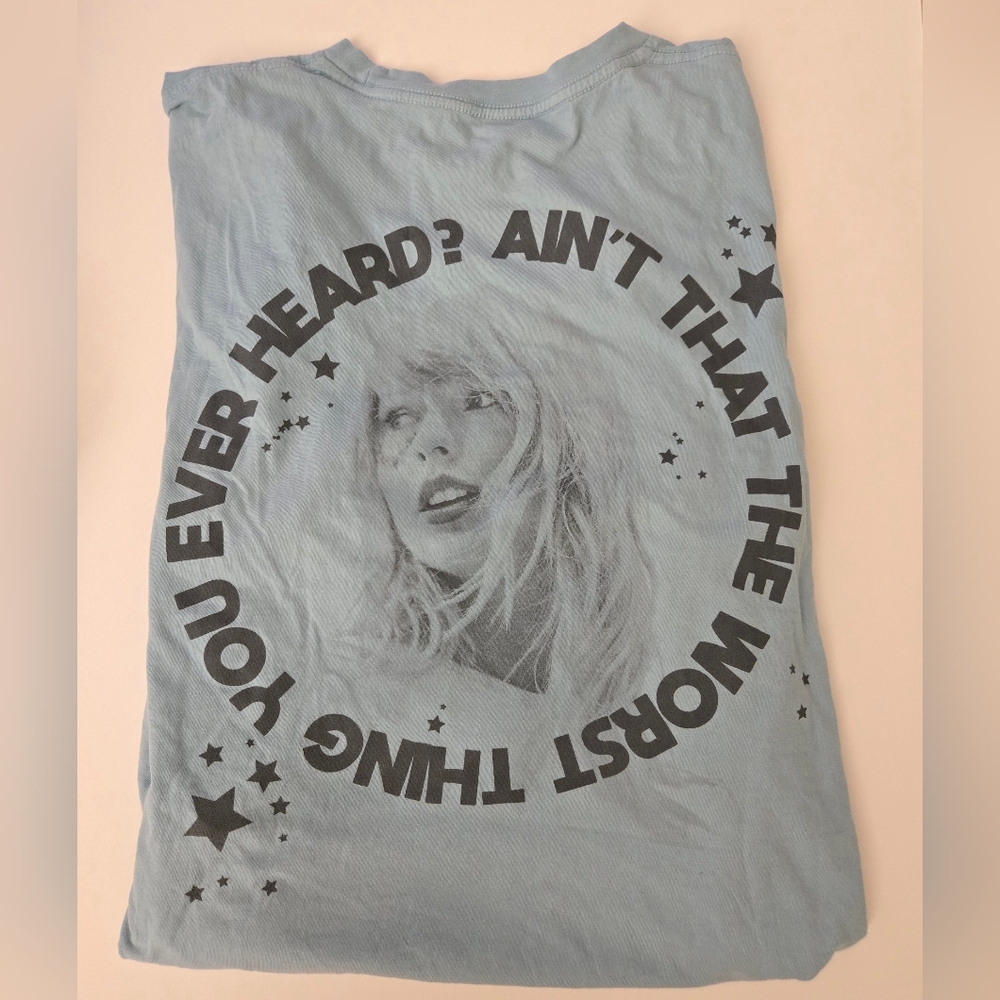 Taylor Swift Cruel Summer Lover Blue T-Shirt 3XL